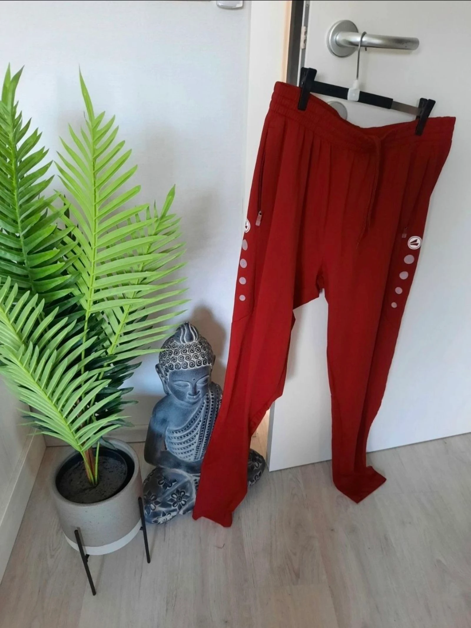 Trainingsbroek skinny stretch Jako maat M